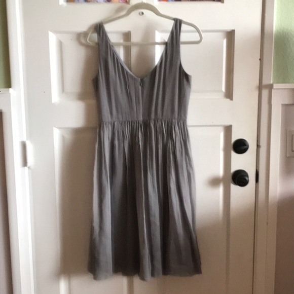 Jcrew grey dress- Size 8 - Picture 2 of 3